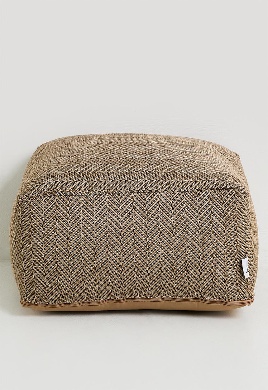Sixth Floor - Poly pouf - Natural