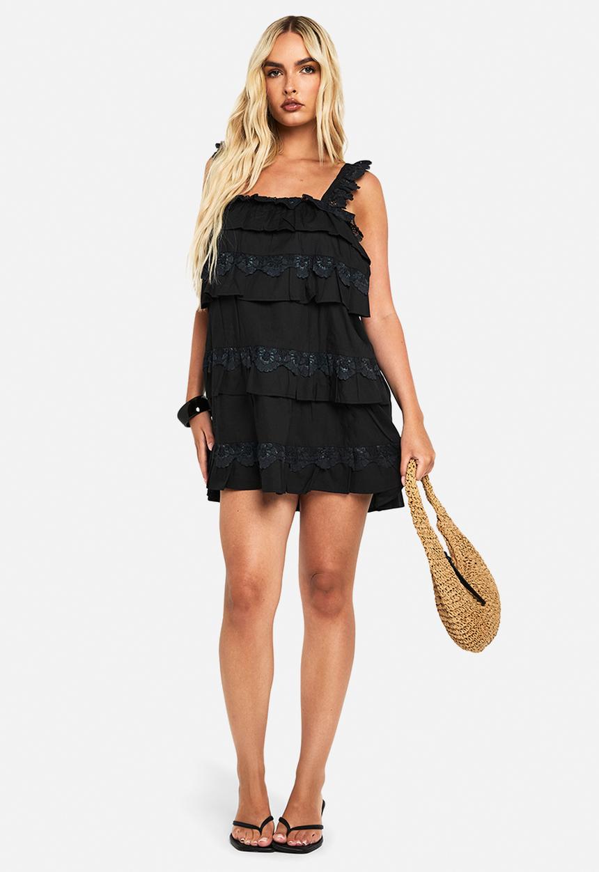 corset floral mini dress Peyton Sleeveless Corset Floral Print Mini Dress Blue SMALL
