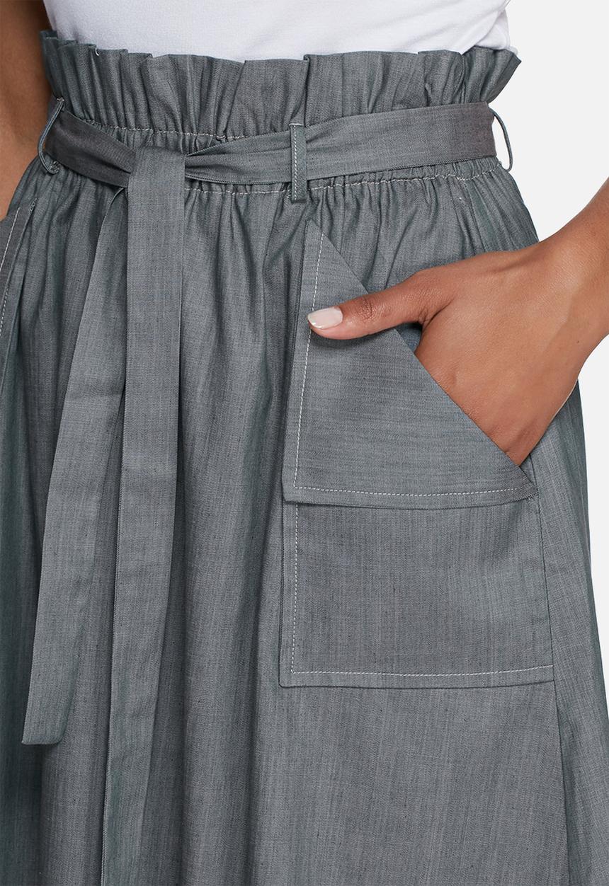 dailyfriday - Paperbag waisted skirt with pockets