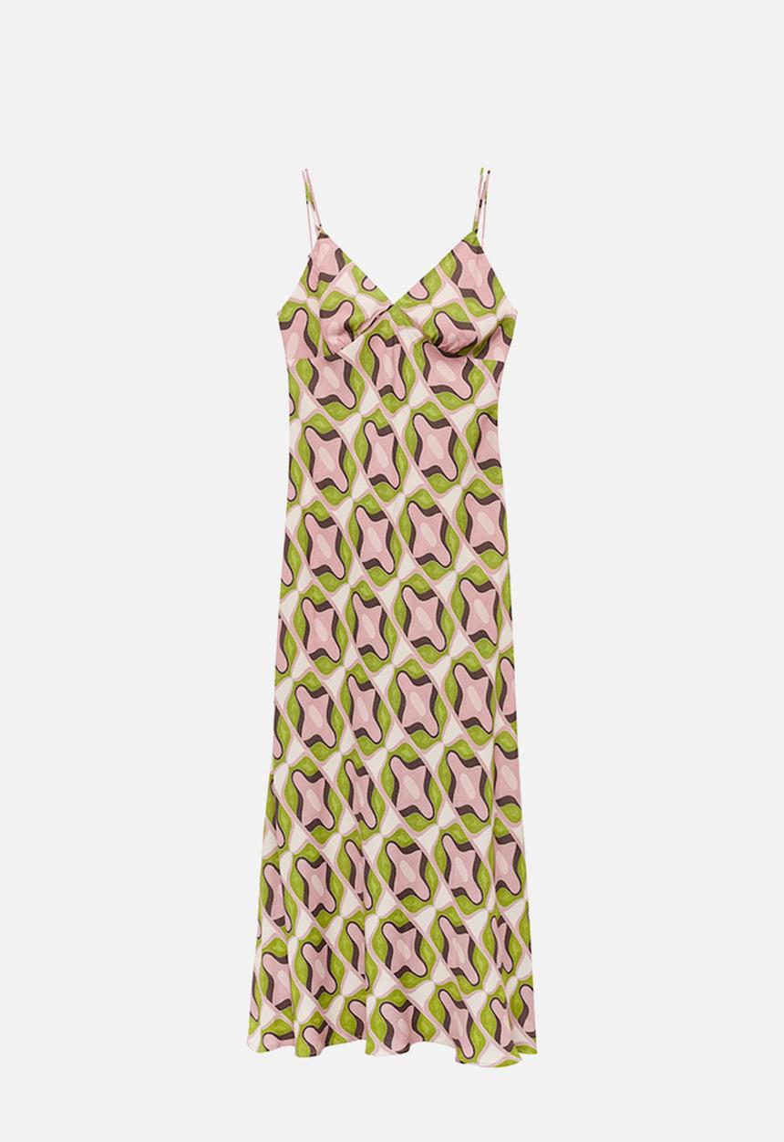 MANGO - Vestido cosmo - light pastel pink