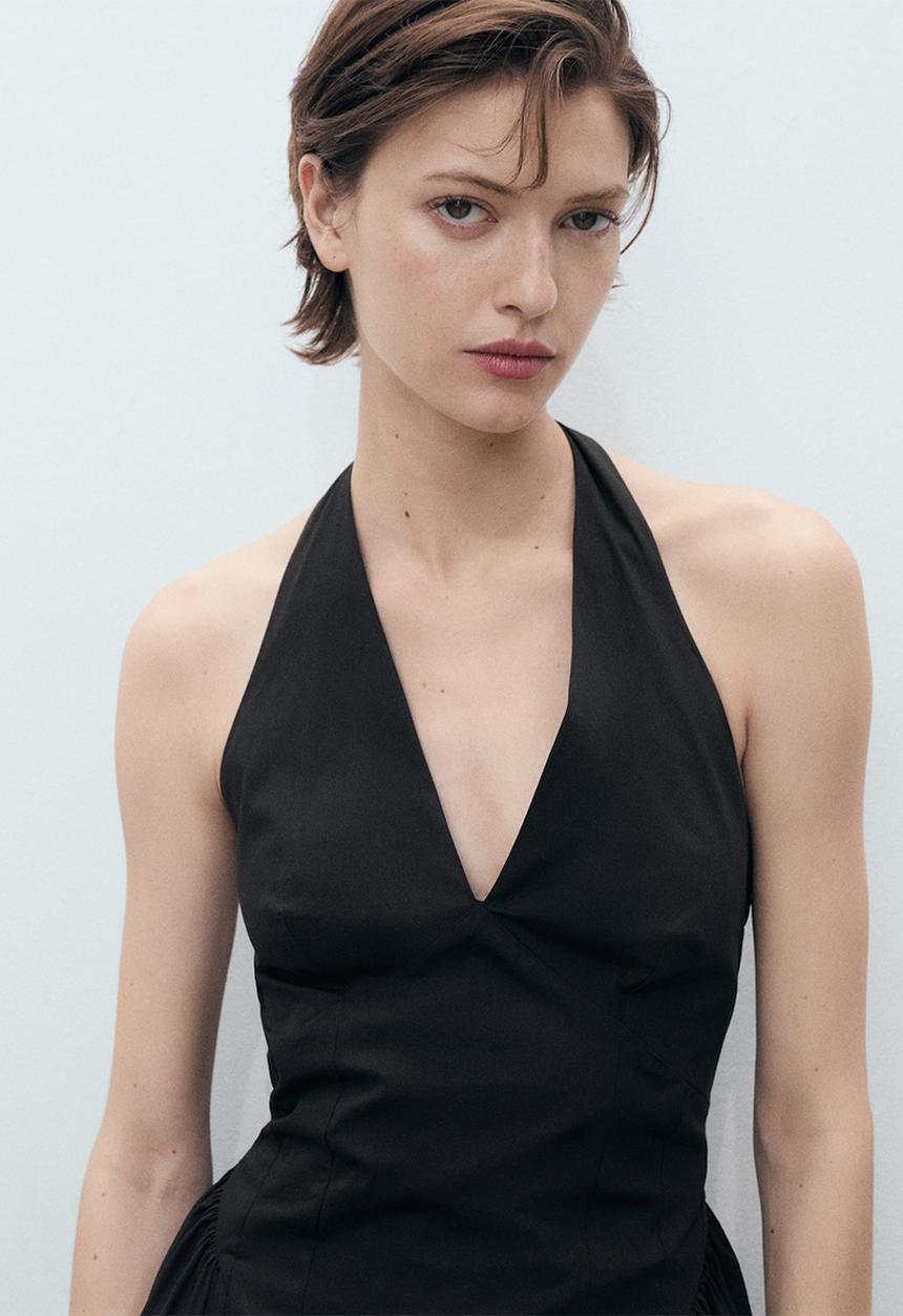 MANGO - Dress valenti -  black