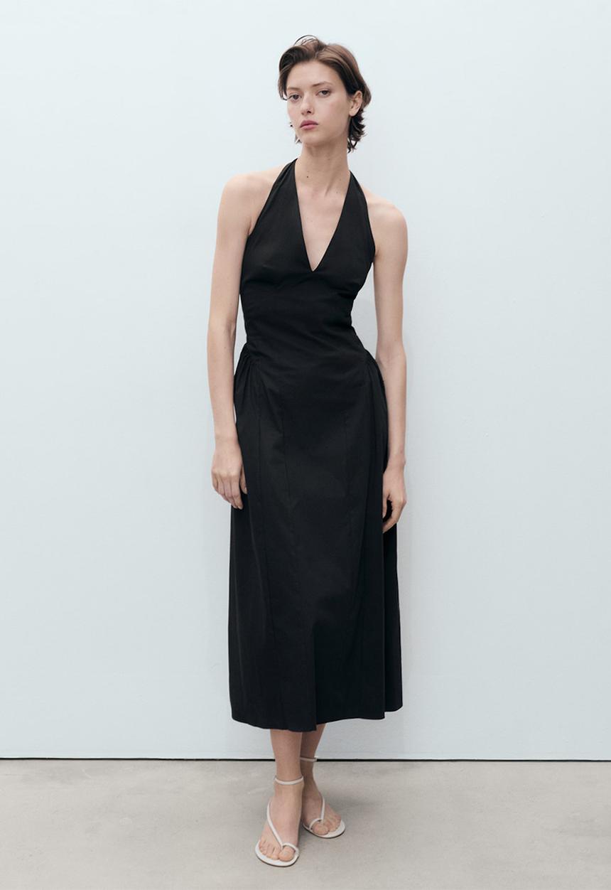 MANGO - Dress valenti -  black