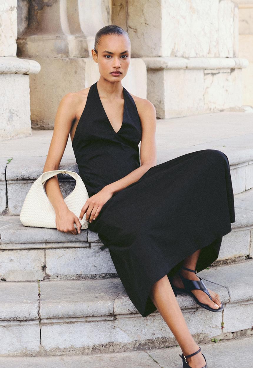 MANGO - Dress valenti -  black
