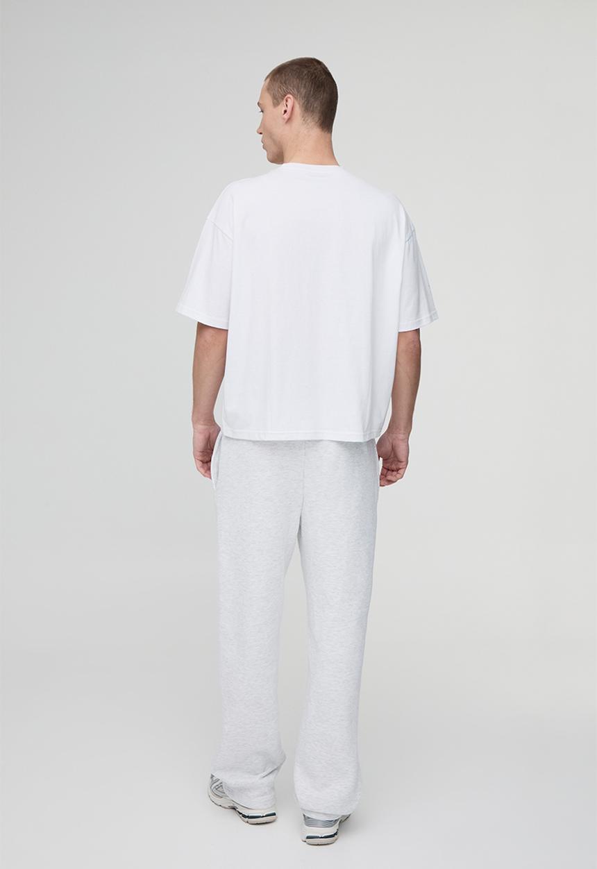 boohooMAN - Basic Oversized Boxy Crew Neck T-shirt - White