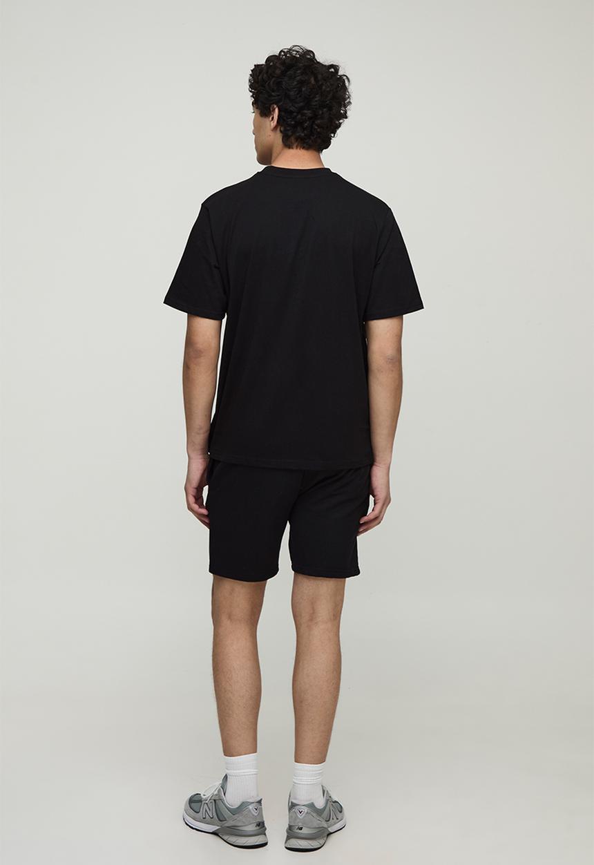boohooMAN - Basic Regular Fit Crew Neck T-shirt - Black