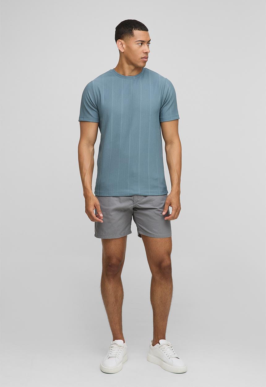 boohooMAN - Relaxed Fit Chino Shorts in Grey - Grey