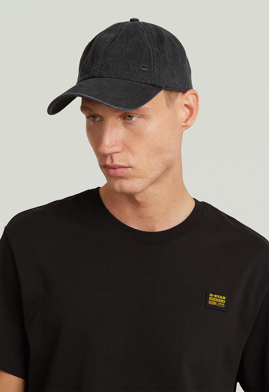 G-STAR - Avernus Baseball Cap - Worn In Black Relic
