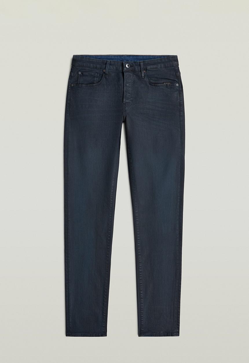 G-STAR - 3301 Slim - Semi coated blue