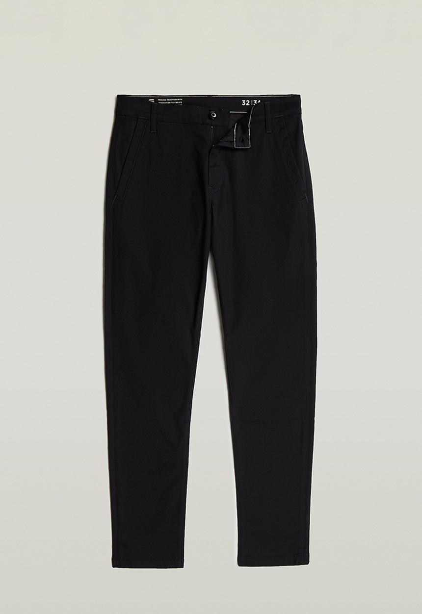 G-STAR - Morry Tapered Chino - dk black