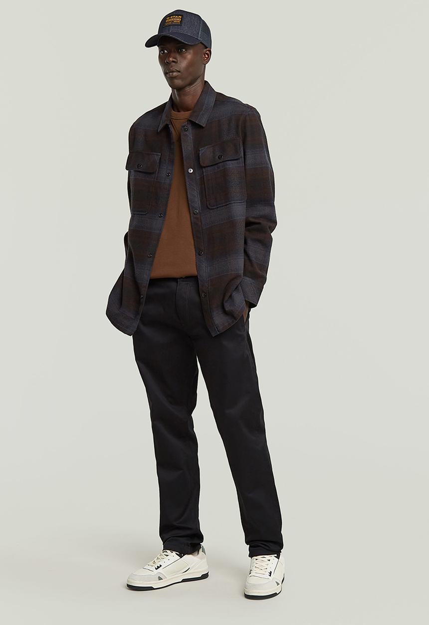 G-STAR - Morry Tapered Chino - dk black