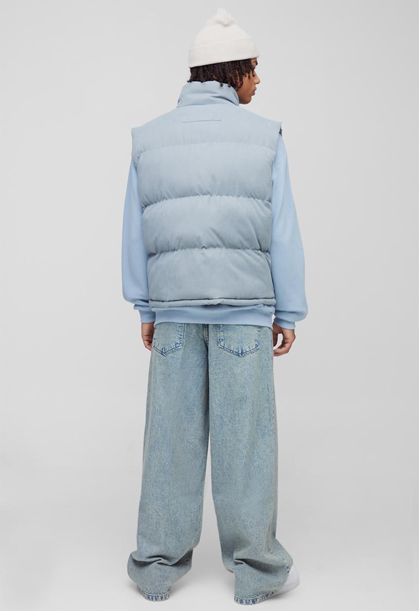 boohooMAN - Baggy Rigid Washed Jeans - Antique Blue