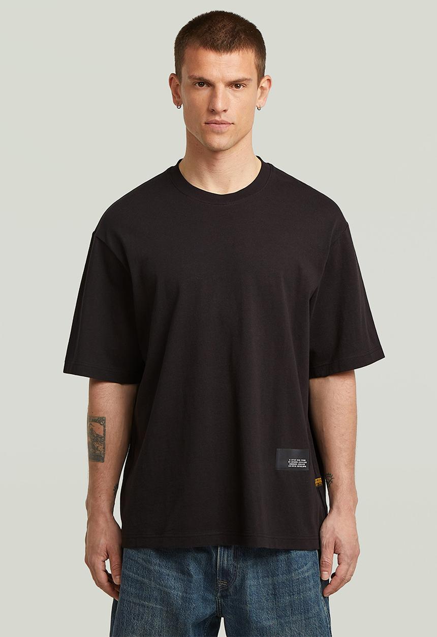 G-STAR - Badge boxy r t - dk black