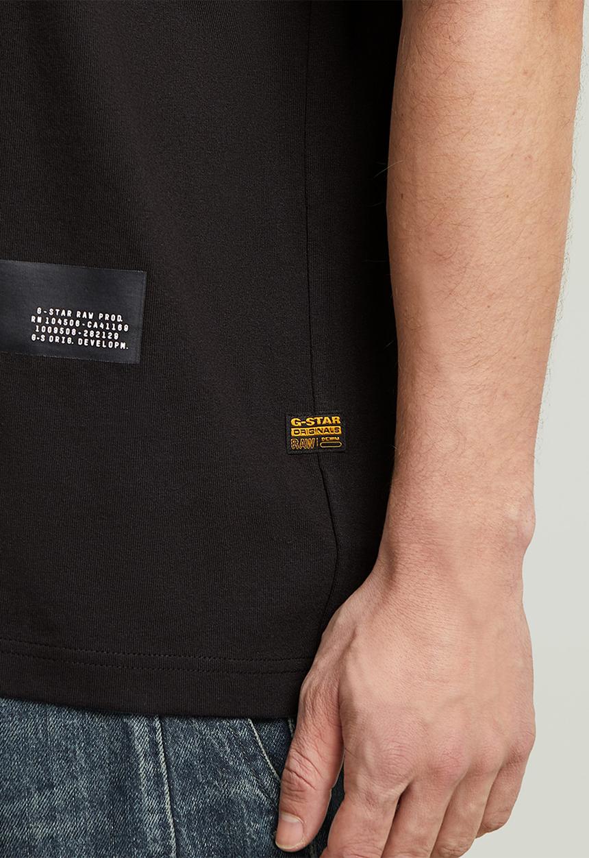 G-STAR - Badge boxy r t - dk black
