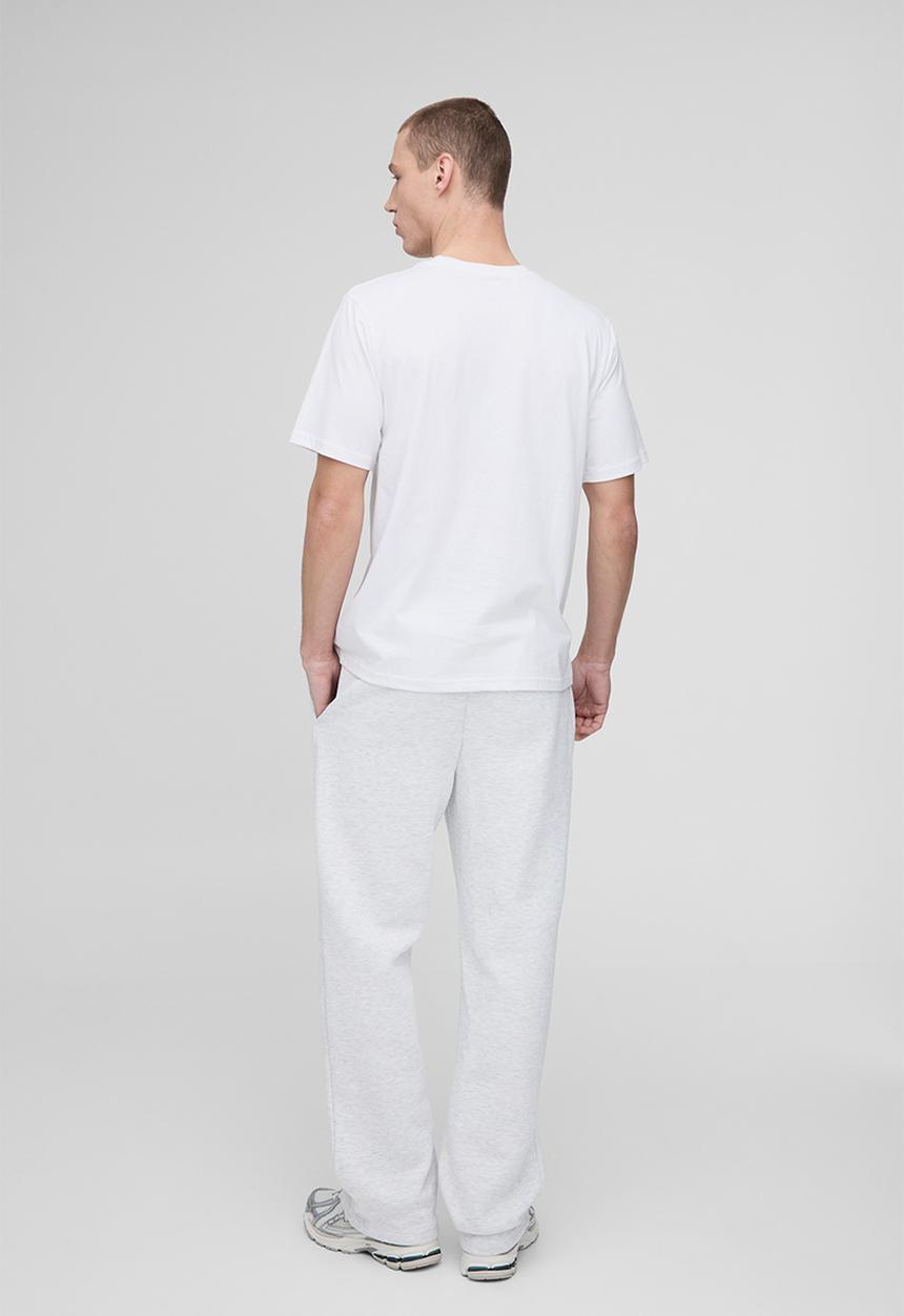 boohooMAN - Regular Fit Bm Signature Embroidered Crew Neck T-shirt - White