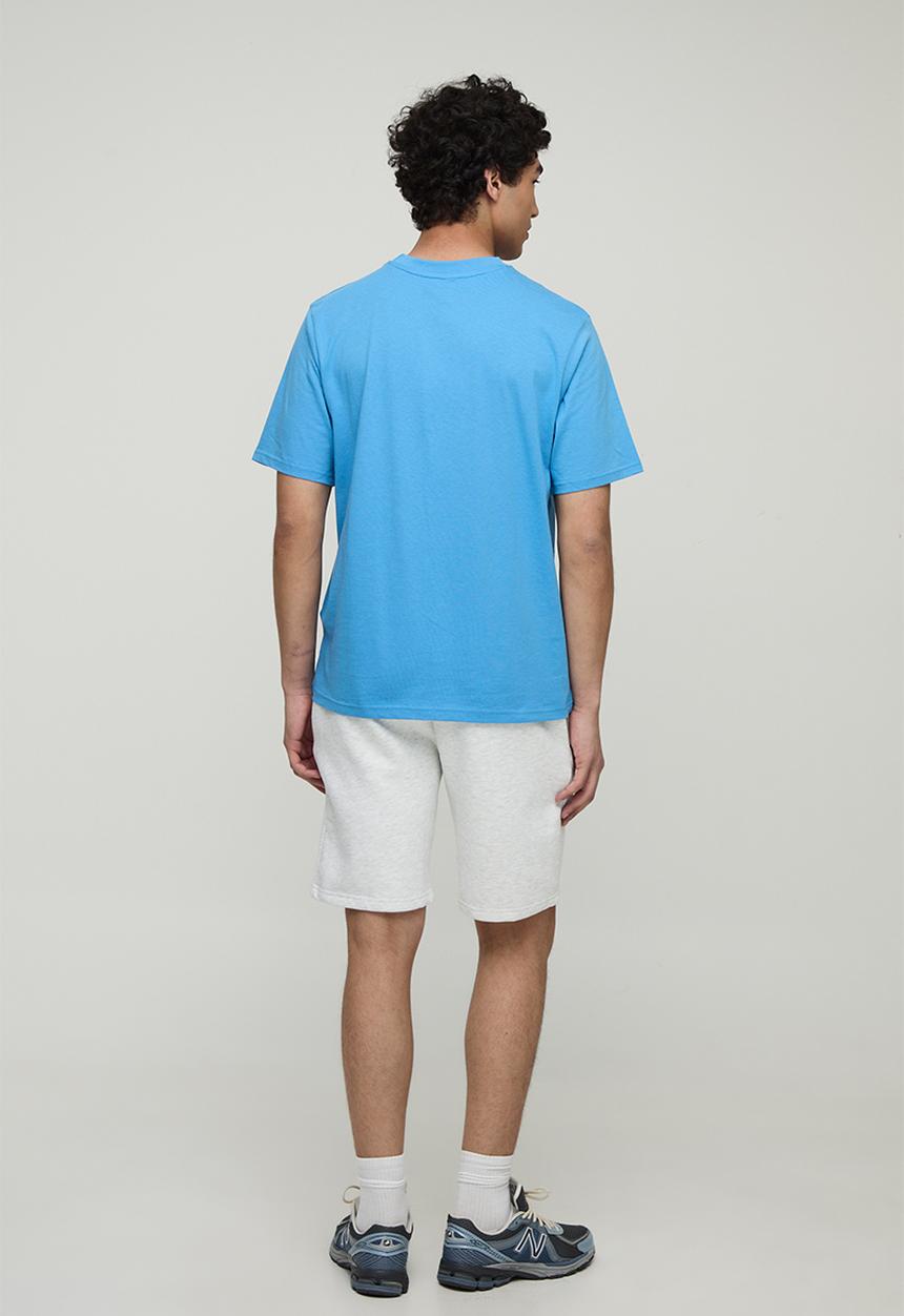 boohooMAN - Regular Fit Basic Crew Neck T-shirt - Cobalt