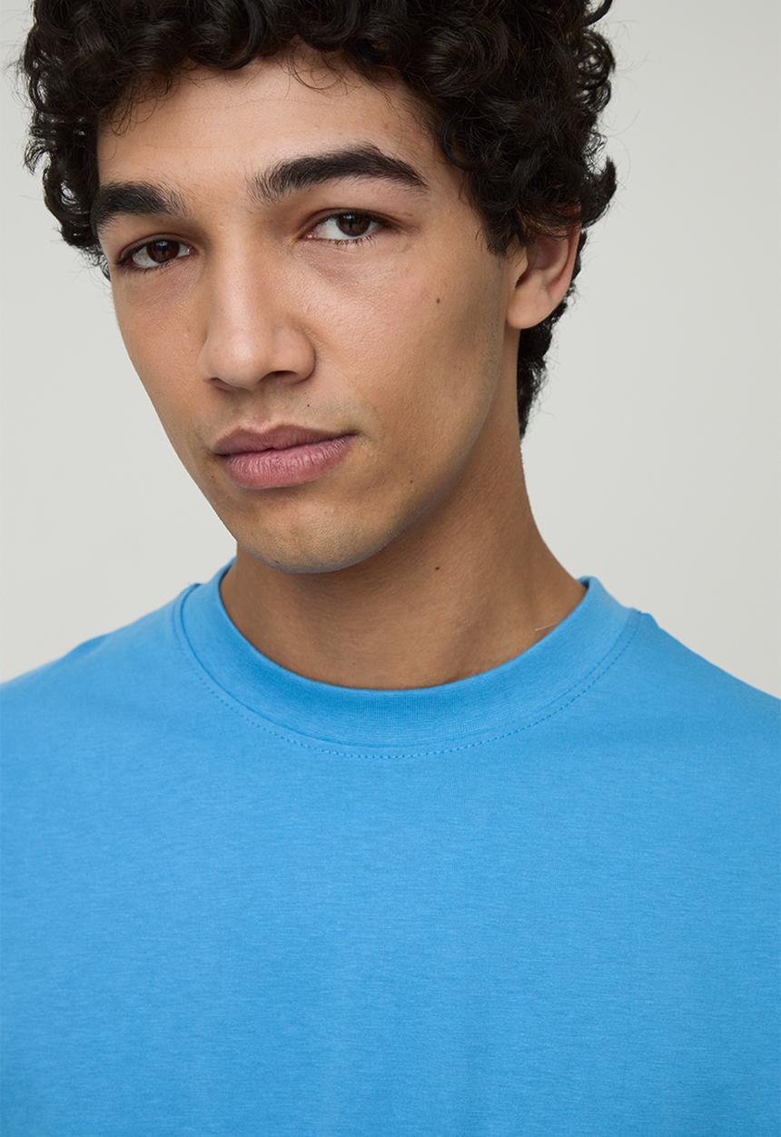 boohooMAN - Regular Fit Basic Crew Neck T-shirt - Cobalt