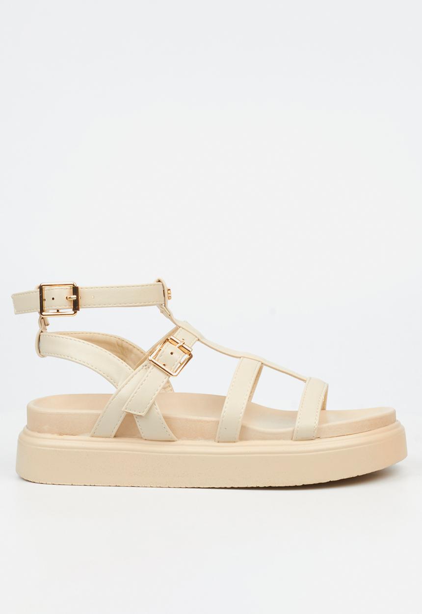 Rock & Co - Absolut 1 chunky gladiator sandal - bone