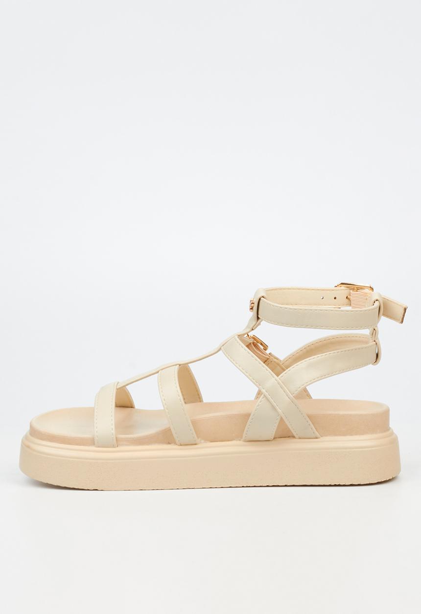 Rock & Co - Absolut 1 chunky gladiator sandal - bone
