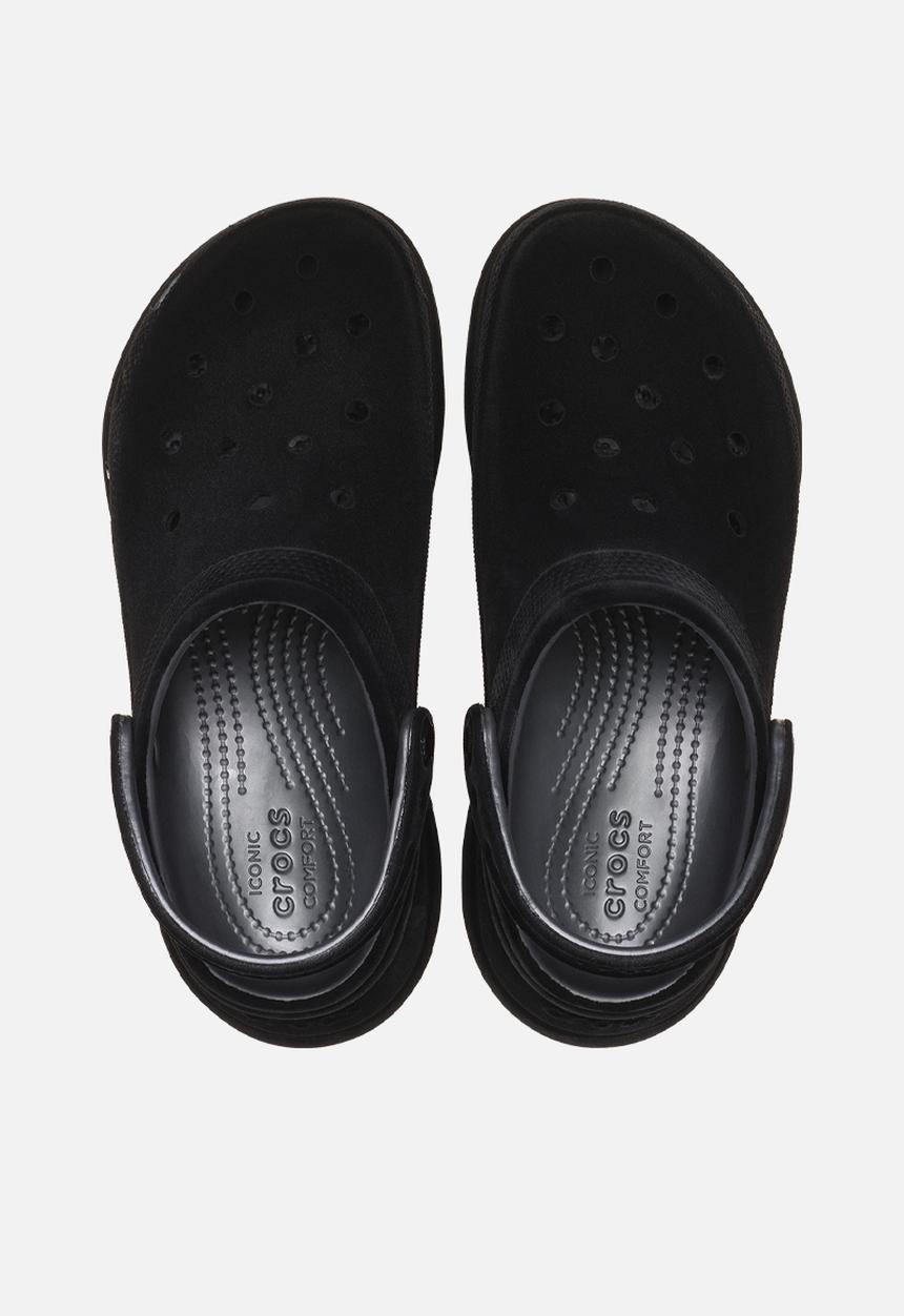 Crocs - Bae velvet clog- black