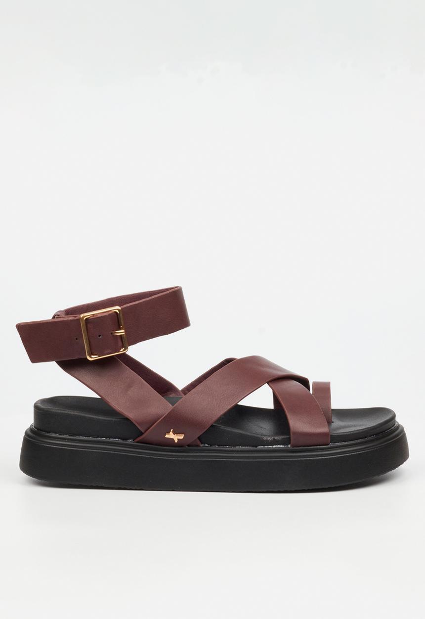 Rock & Co - Absolut 2 toe loop chunky sandal - wine combo