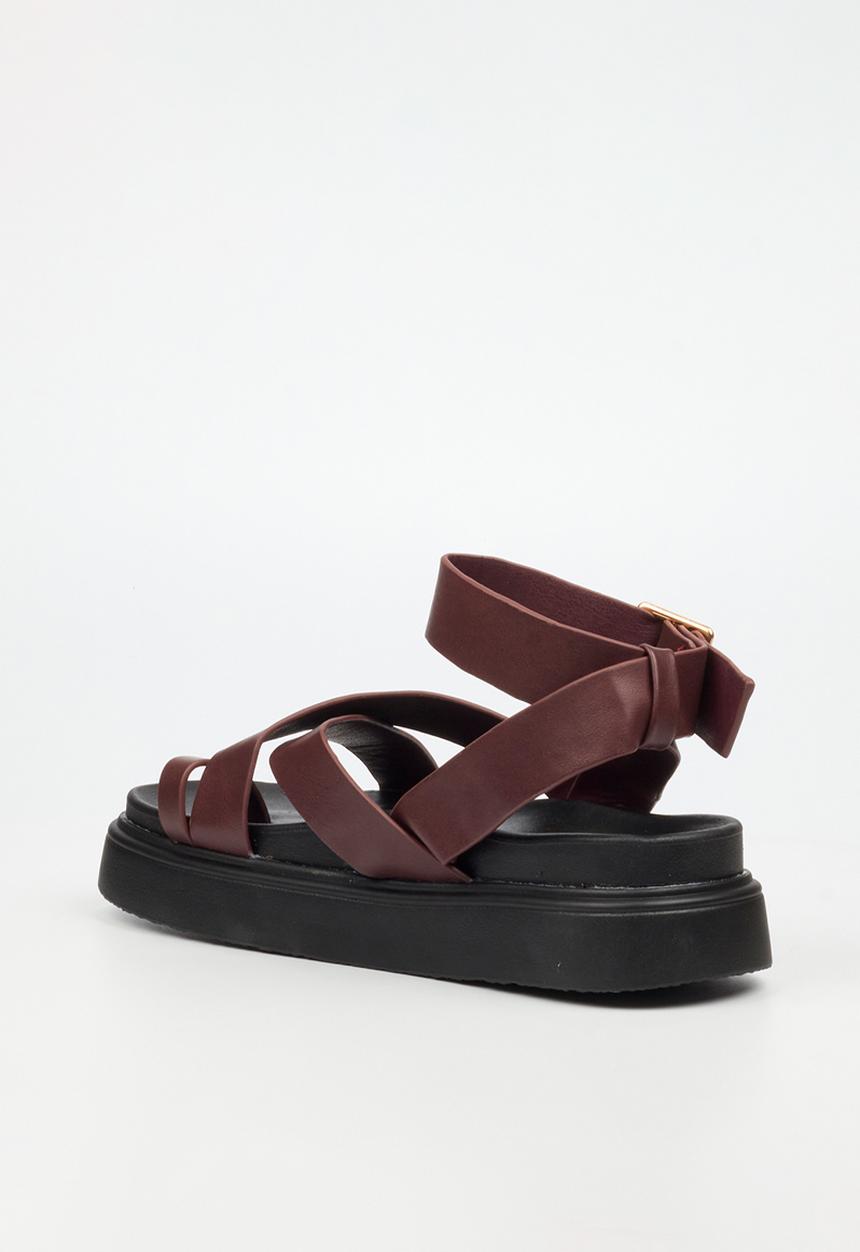 Rock & Co - Absolut 2 toe loop chunky sandal - wine combo