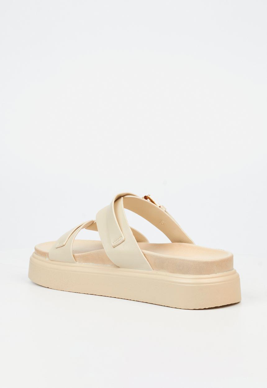 Rock & Co - Absolut 3 double strap chunky sandal - bone