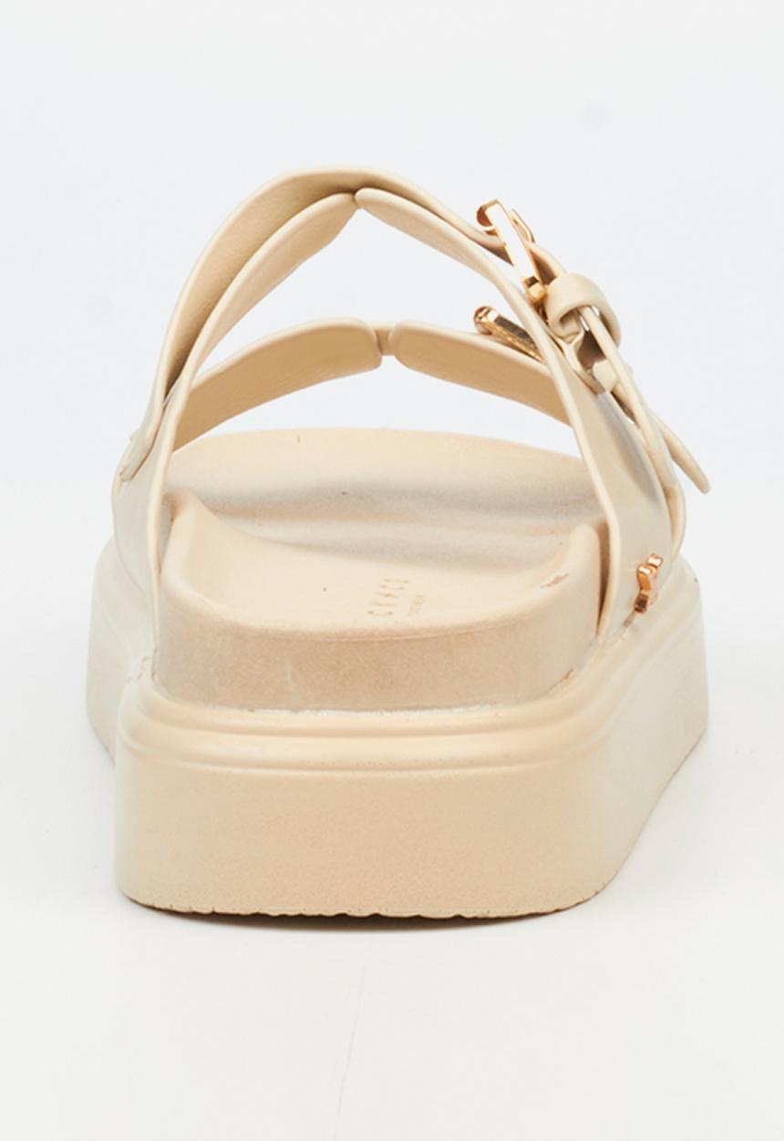 Rock & Co - Absolut 3 double strap chunky sandal - bone