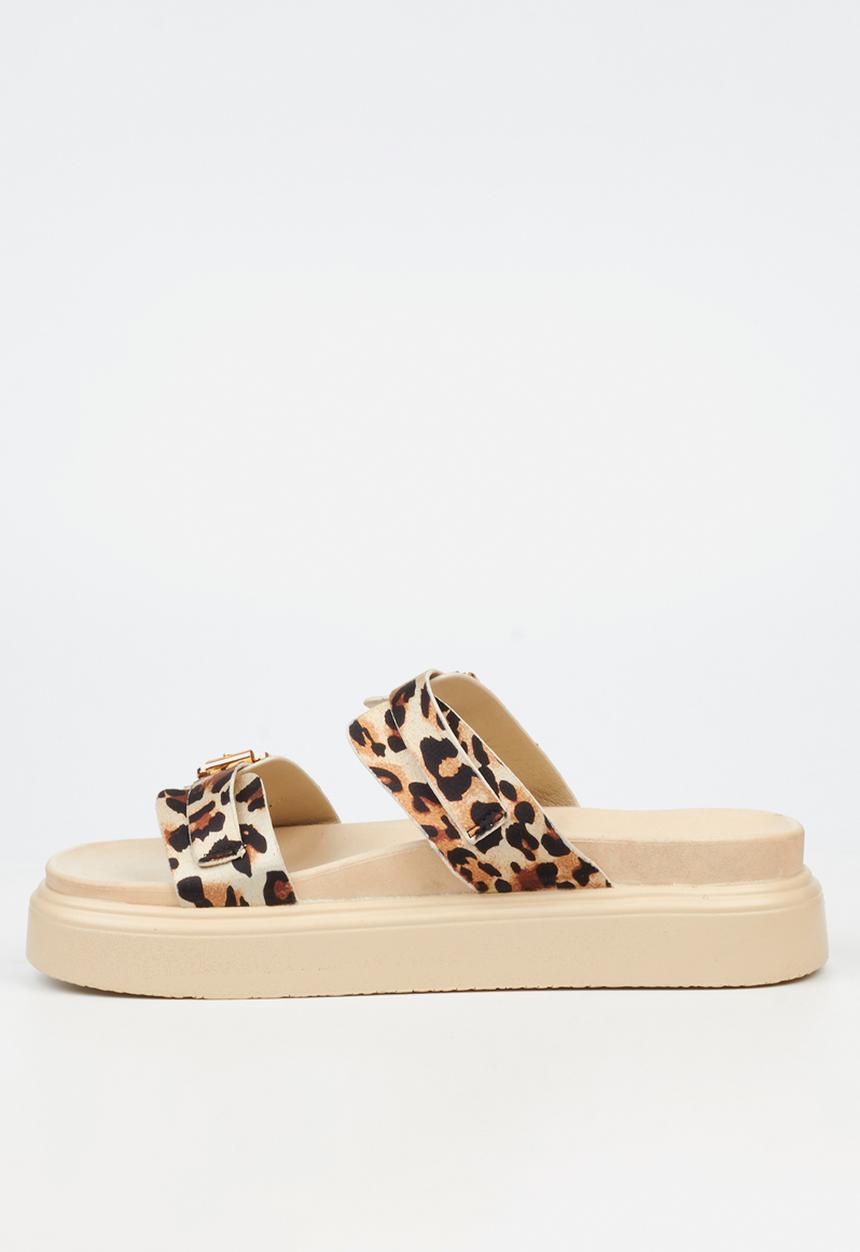 Rock & Co - Absolut 3 double strap sandal - leopard