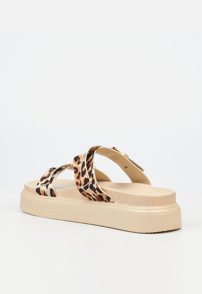 Rock & Co - Absolut 3 double strap sandal - leopard