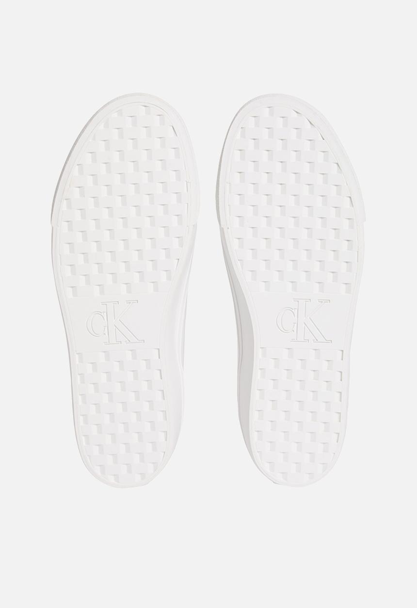 Calvin Klein - Vulcanized Flatform - Bright White/Sweet Pink