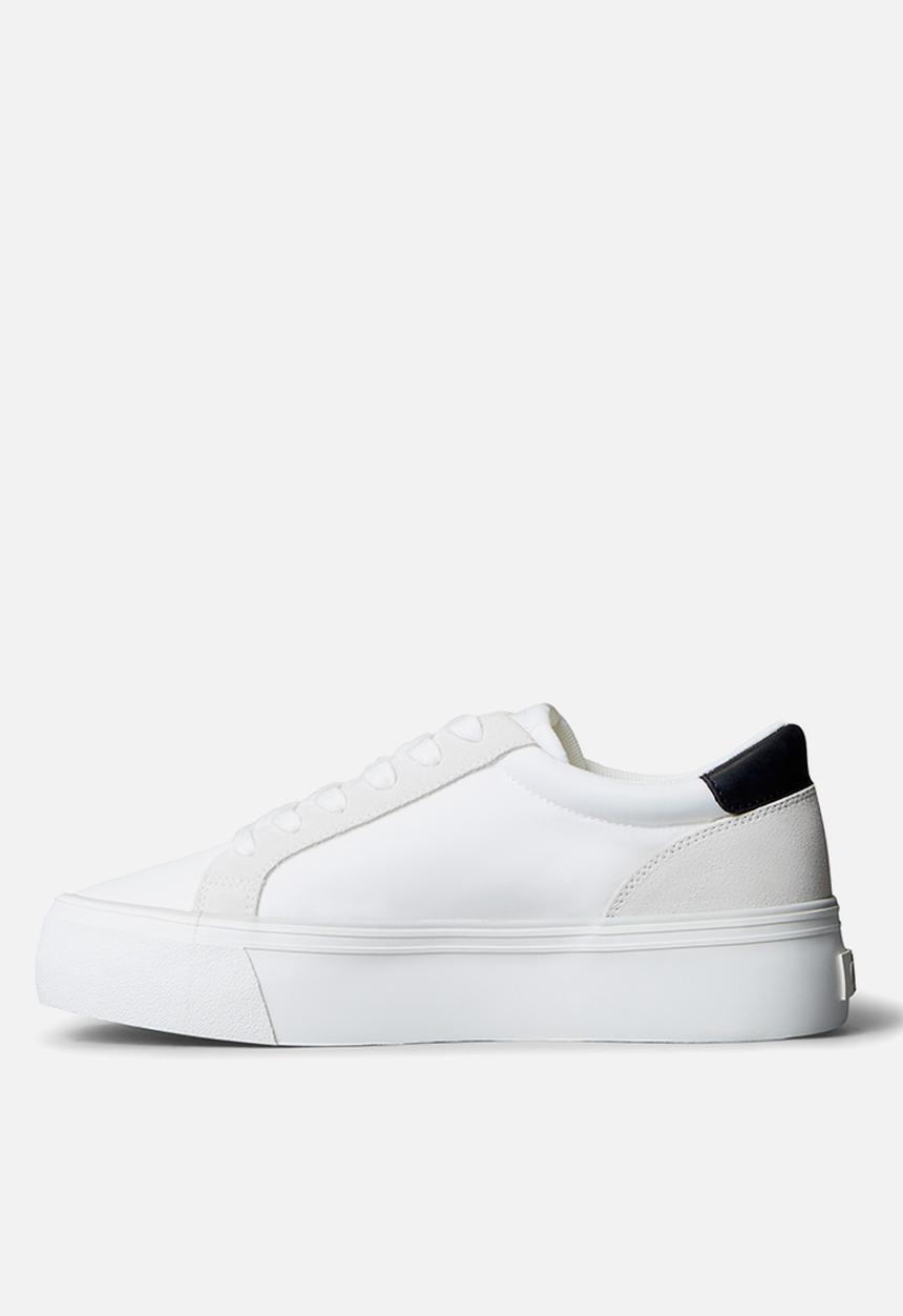 Calvin Klein - Vulcanized Flatform - Bright White/Black