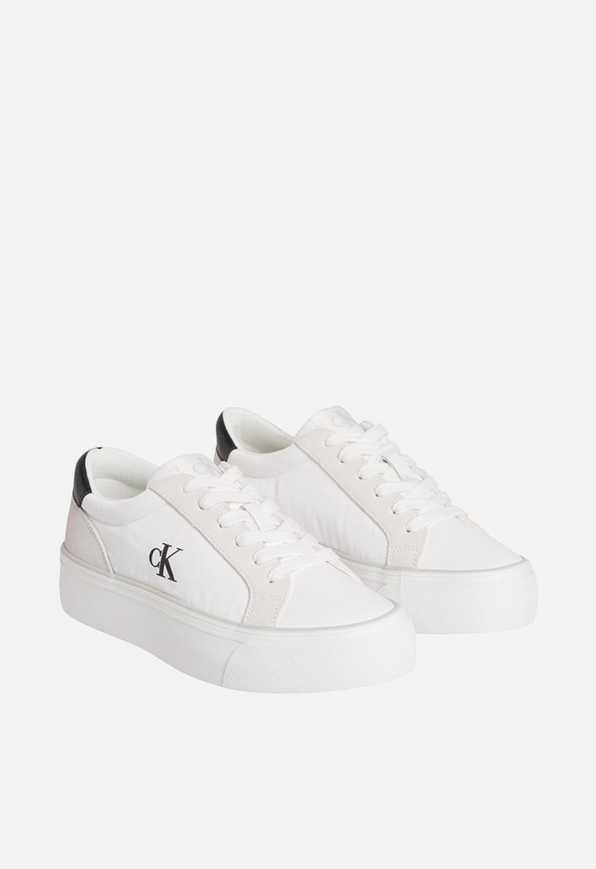 Calvin Klein - Vulcanized Flatform - Bright White/Black