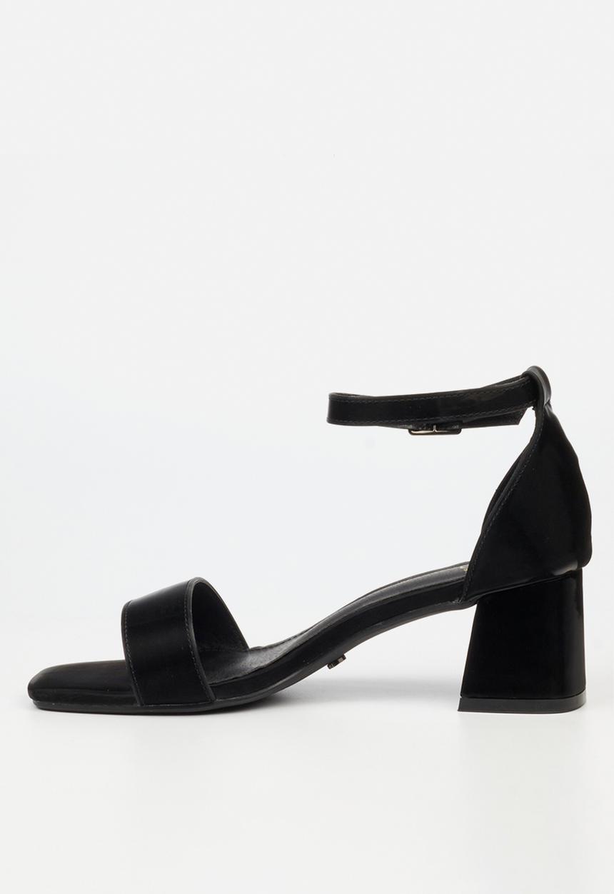 Butterfly Feet - Germaine 1 Open Toe Ankle Strap - Black