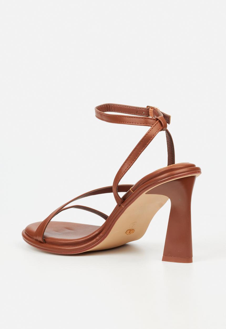 Miss Black - Nutella 1 comfort comfort sock thick heel - brown