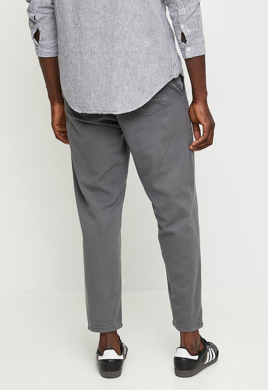 Brave Soul - Denim Loose Fit Jean - Grey Regular Length