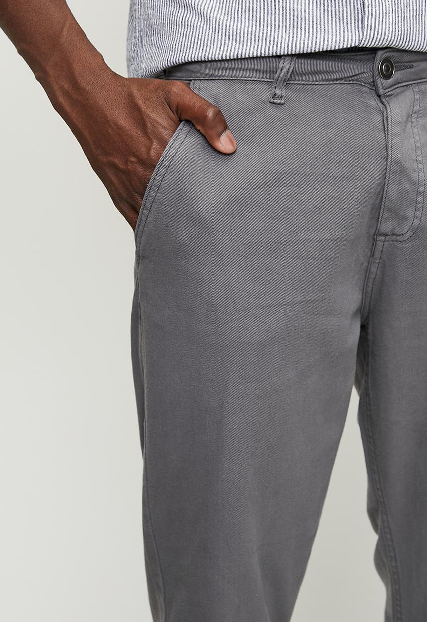 Brave Soul - Denim Loose Fit Jean - Grey Regular Length