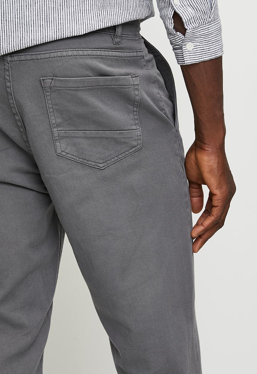 Brave Soul - Denim Loose Fit Jean - Grey Regular Length