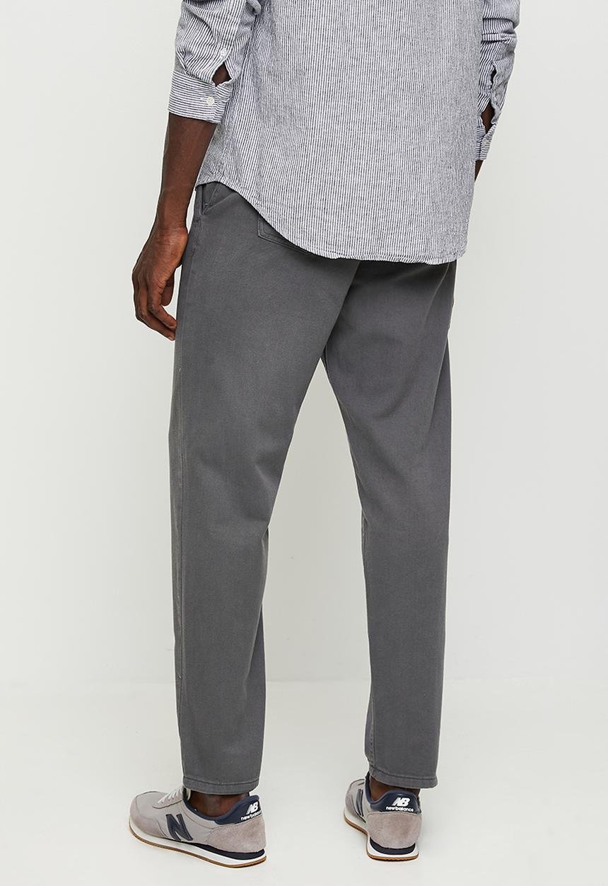 Brave Soul - Denim Loose Fit Jean - Grey Long Length