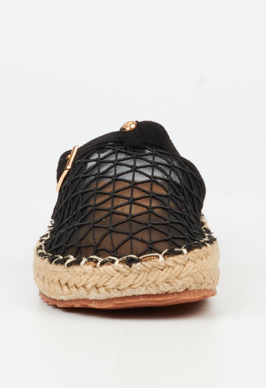 Viabeach - VALLEY 1 Mesh Rope Sandal - Black
