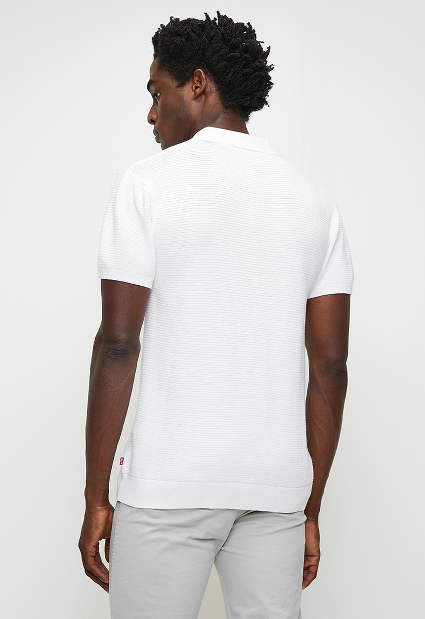 Levi’s® - Structure Zip Polo - Bright White