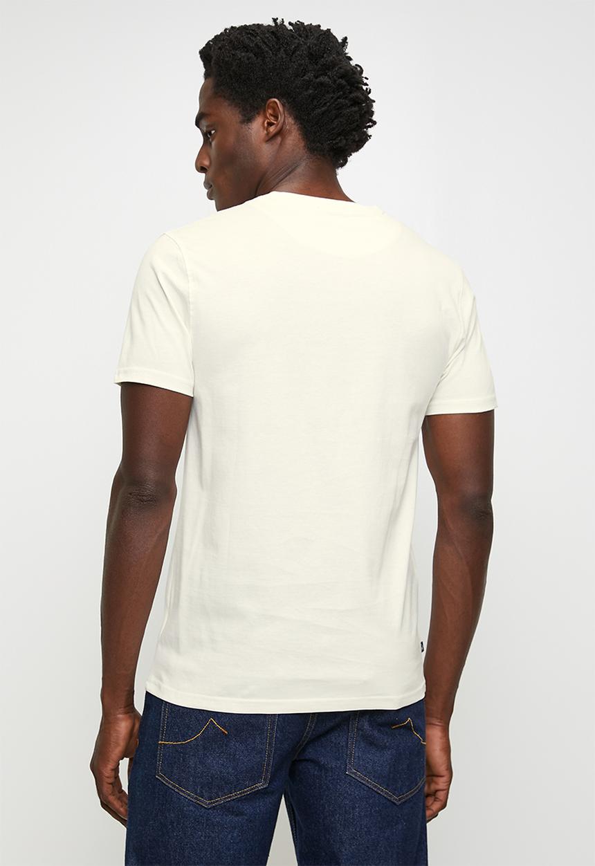 POLO - Emmett printed short sleeve T-shirt - off white