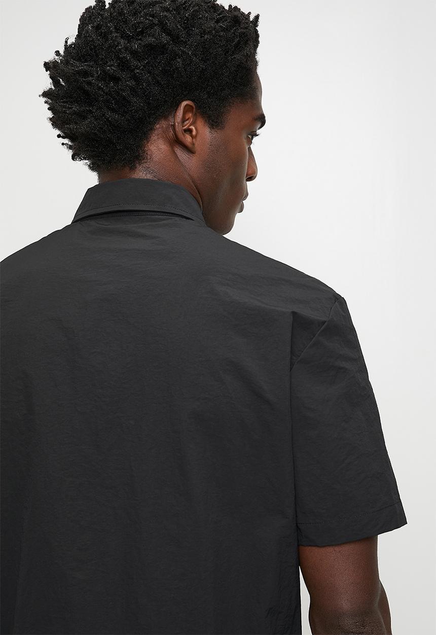 POLO - Basi pjc utility short sleeve shirt - black