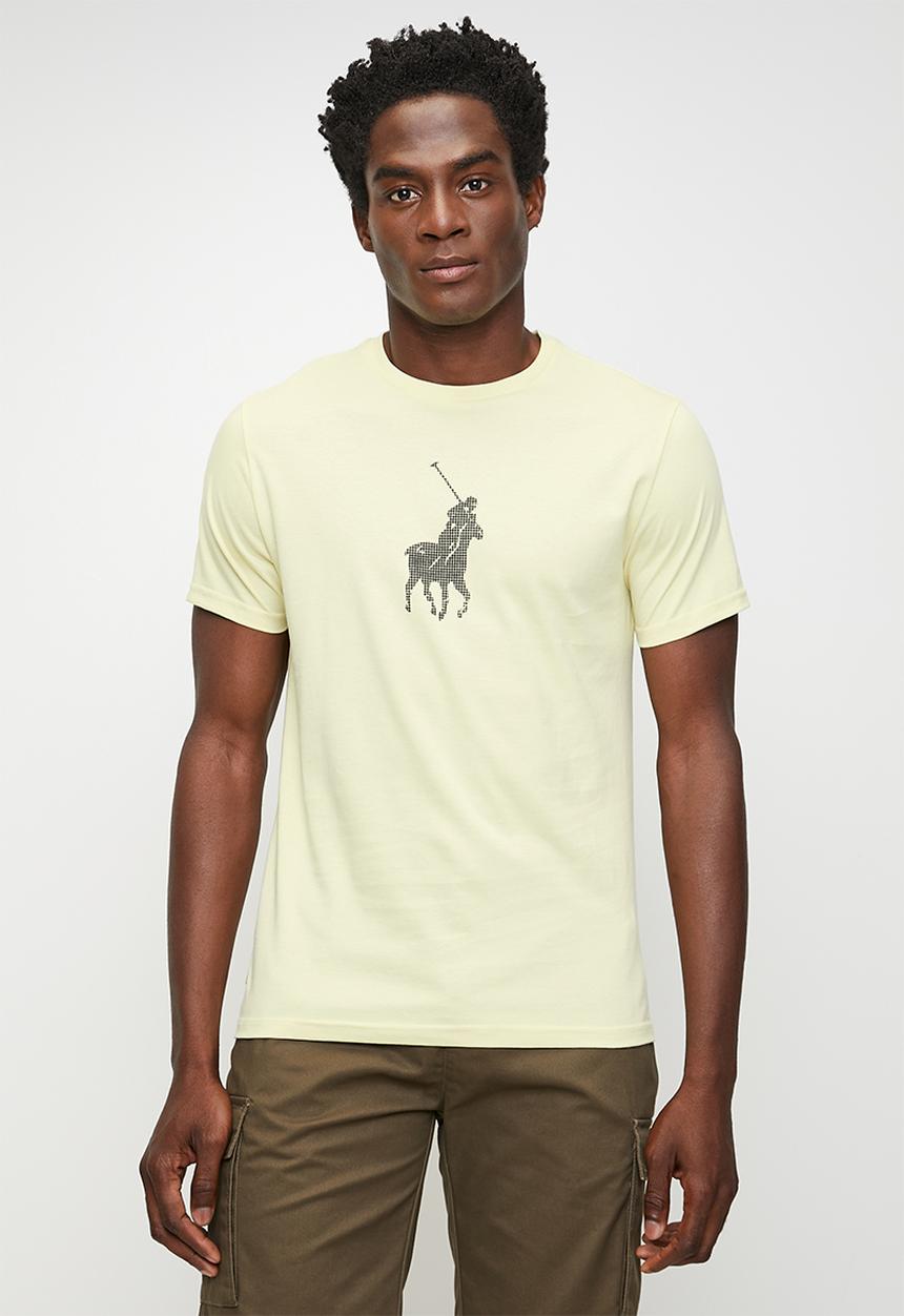 POLO - Ezekiel  hd print short sleeves T-shirt - yellow