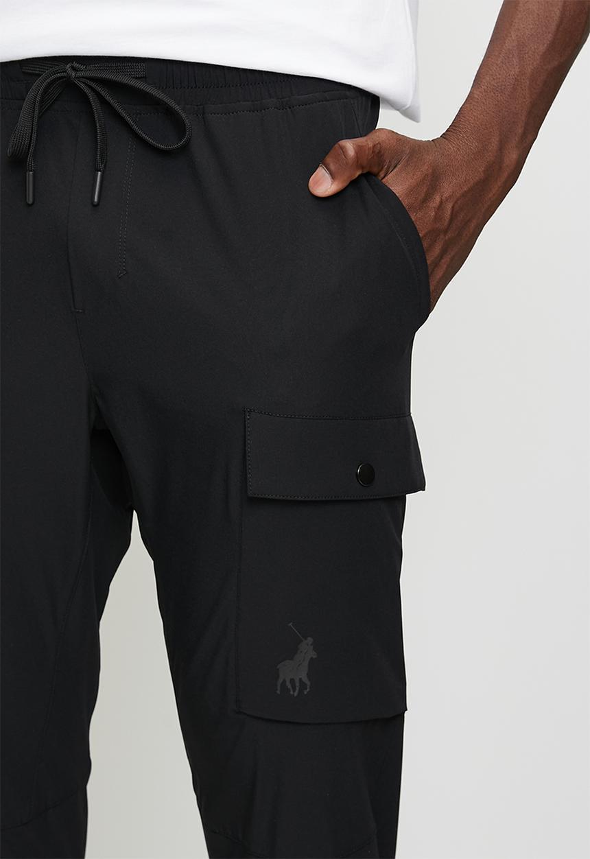 POLO - Abulele sport cargo pant - black	