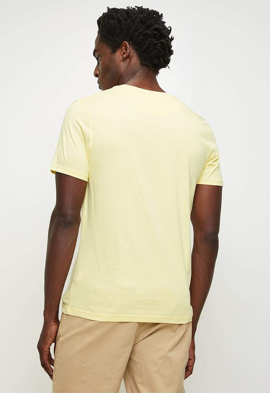 POLO - Eli logo short sleeve T-shirt - yellow