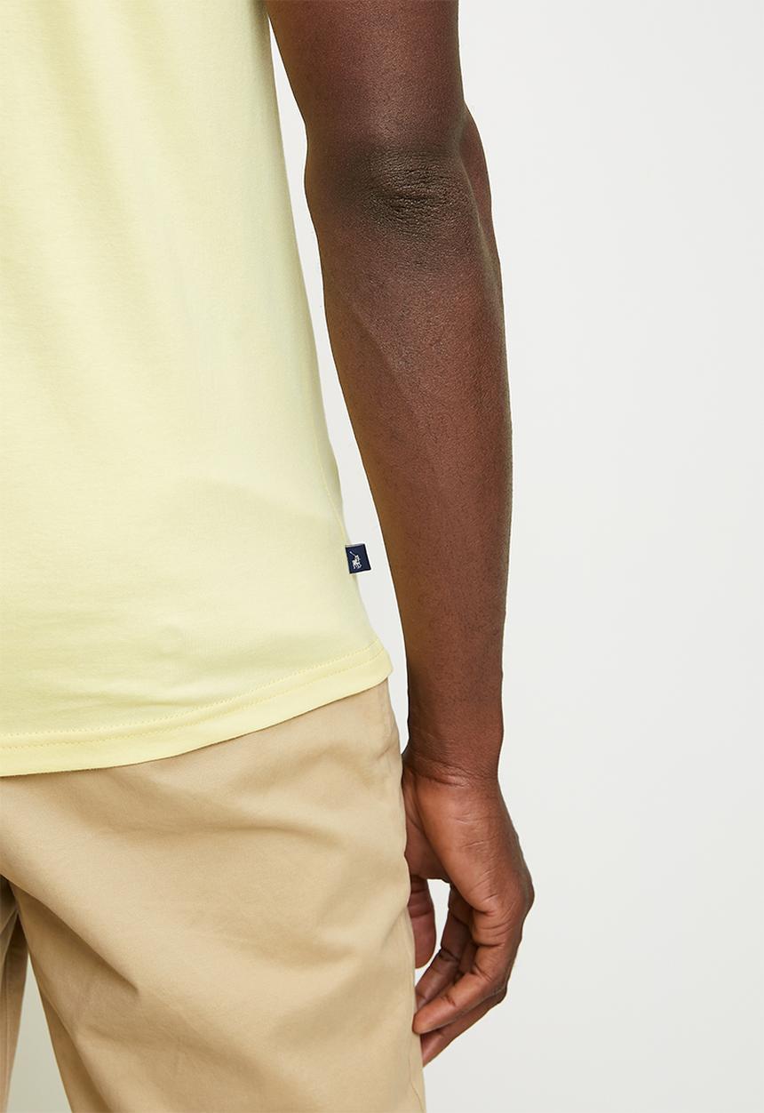 POLO - Eli logo short sleeve T-shirt - yellow