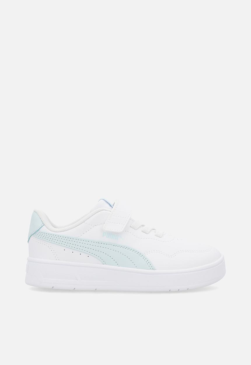 PUMA - Court Lally Ac+ Ps-Puma White-Peaceful Blue