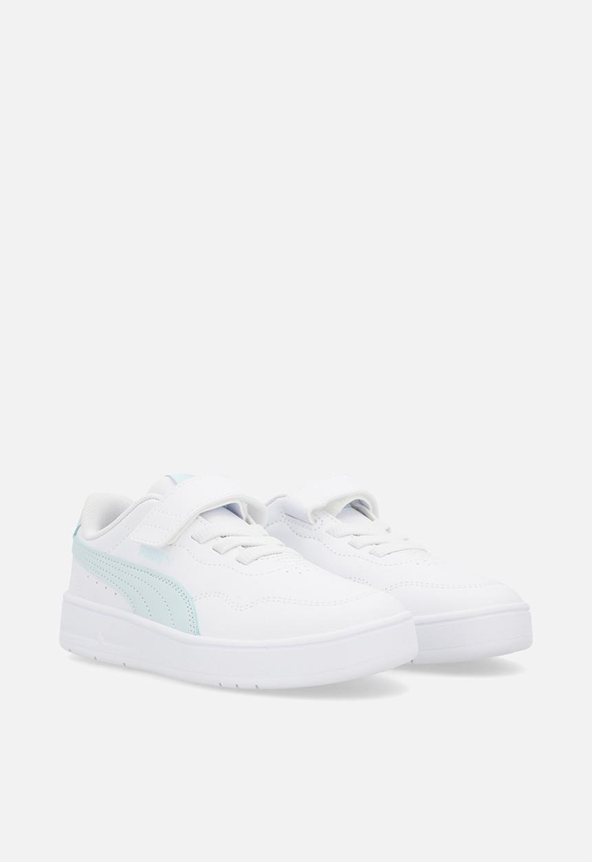 PUMA - Court Lally Ac+ Ps-Puma White-Peaceful Blue