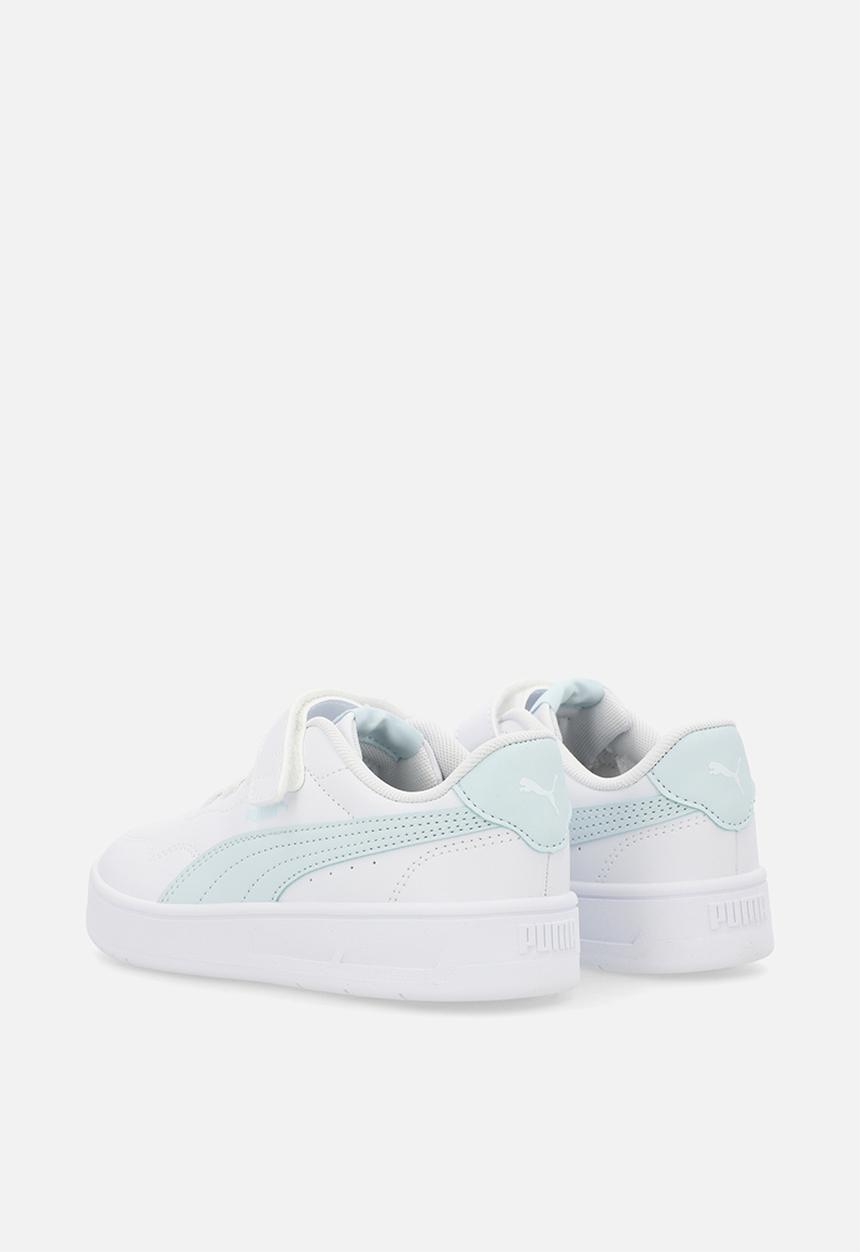 PUMA - Court Lally Ac+ Ps-Puma White-Peaceful Blue