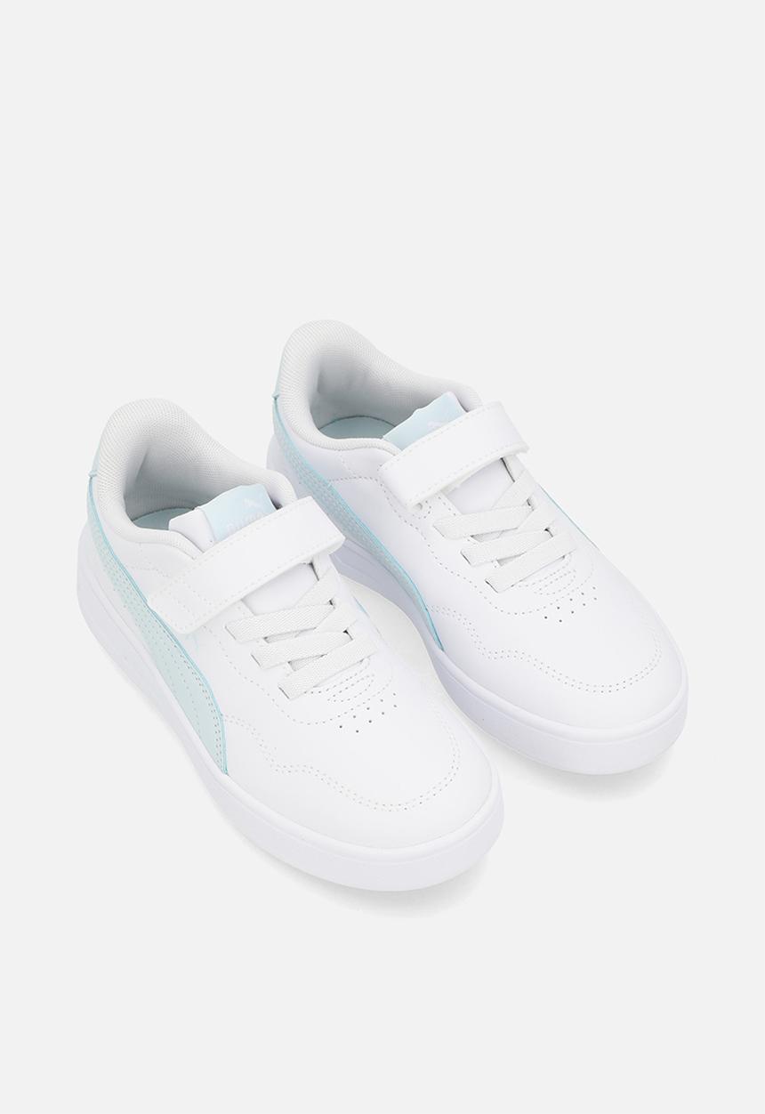 PUMA - Court Lally Ac+ Ps-Puma White-Peaceful Blue